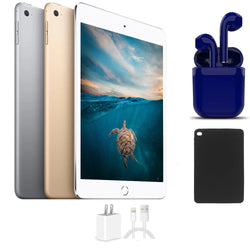 iPad Mini 4th Gen - Bundle - Fair - Space Gray - 16GB - Wi-Fi Only