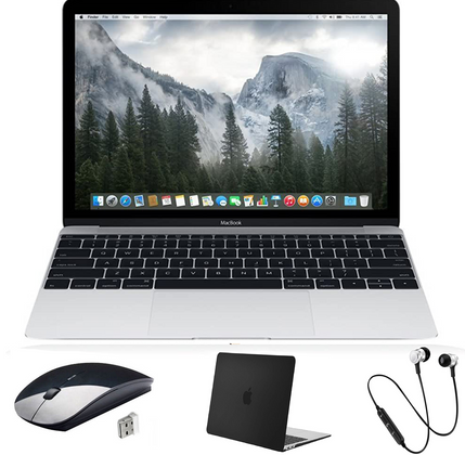 MacBook Core M 12” (MF855LL/A) - Silver - Bundle